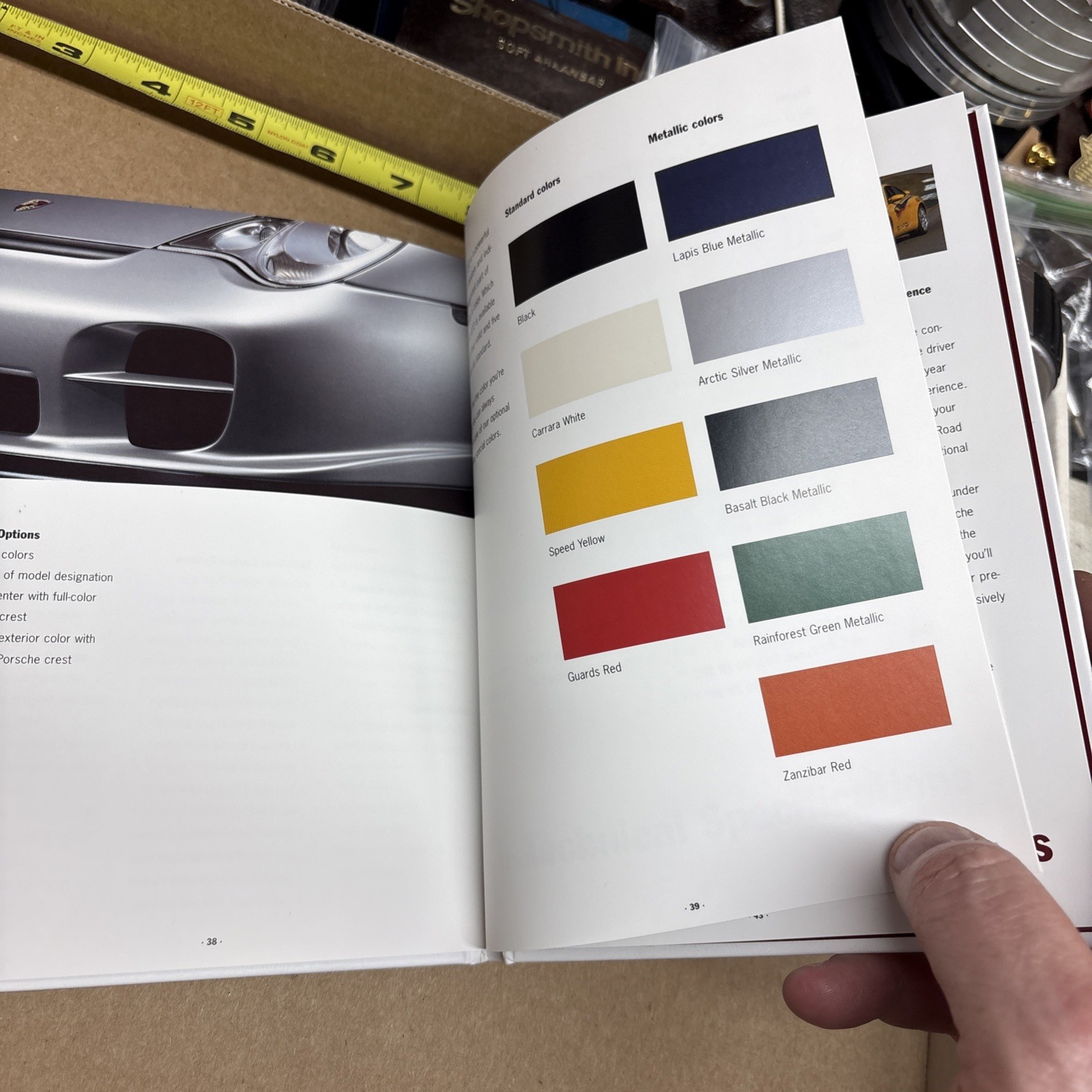 2001 PORSCHE THE 911 GT2 SALES BROCHURE HARD COVER