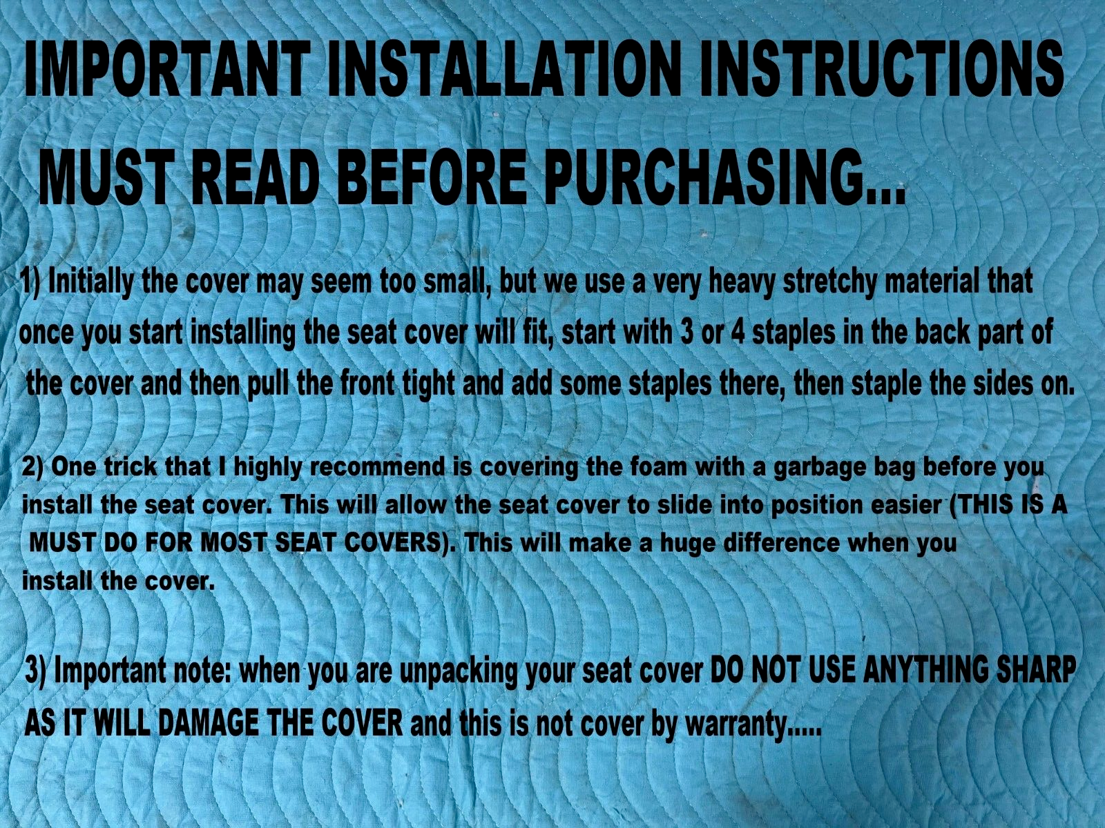 New replacement seat, cover fits Yamaha Zuma 50 2002-19 BWS YW50 BWS50 ZUMBA 470