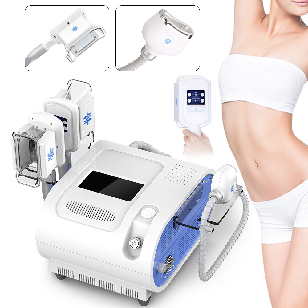 3 Handles Cold Beauty Machine 1 Chin handle+2 Body handle