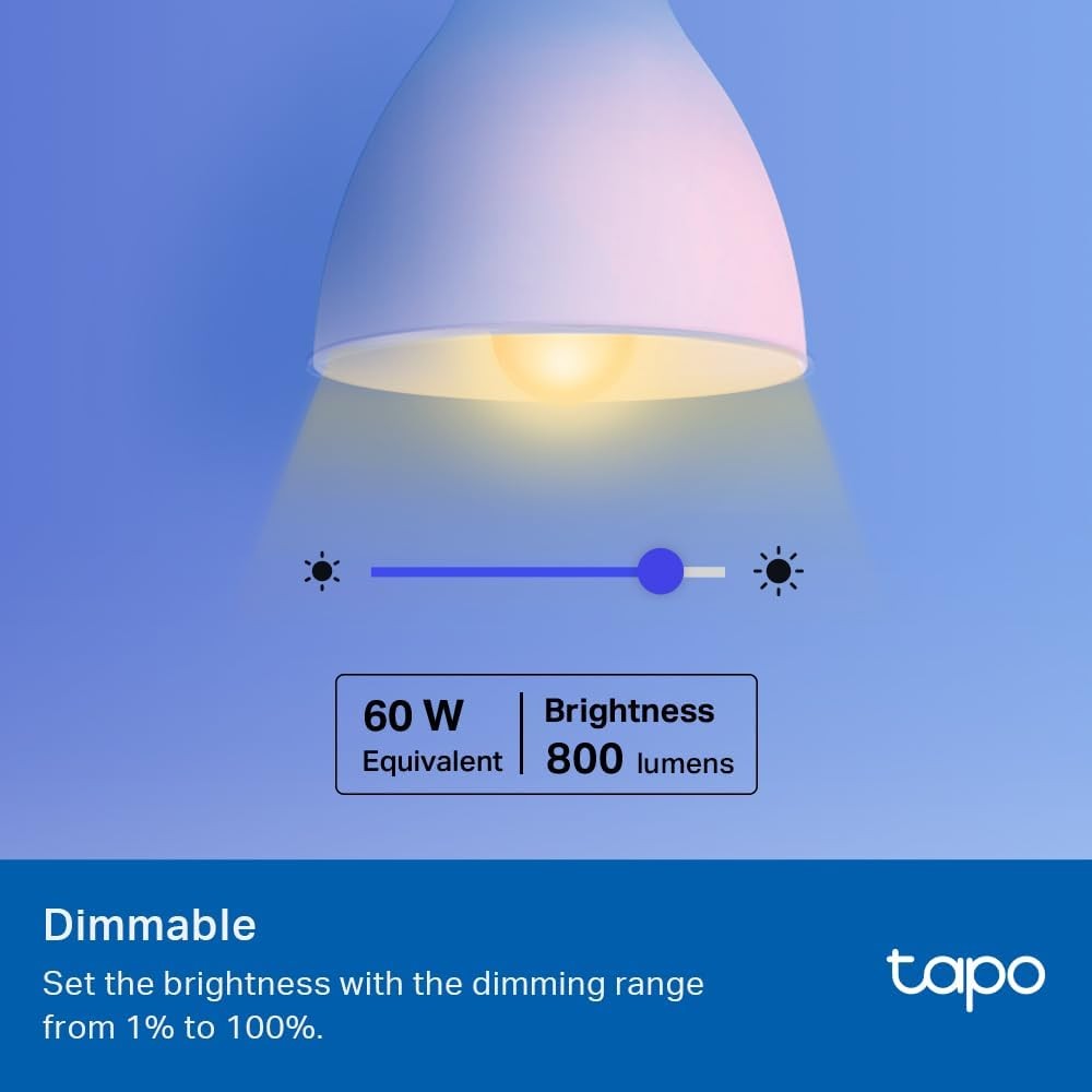 Tapo L531E TP-Link Smart Light Bulb - 60 Watts (Open Box)