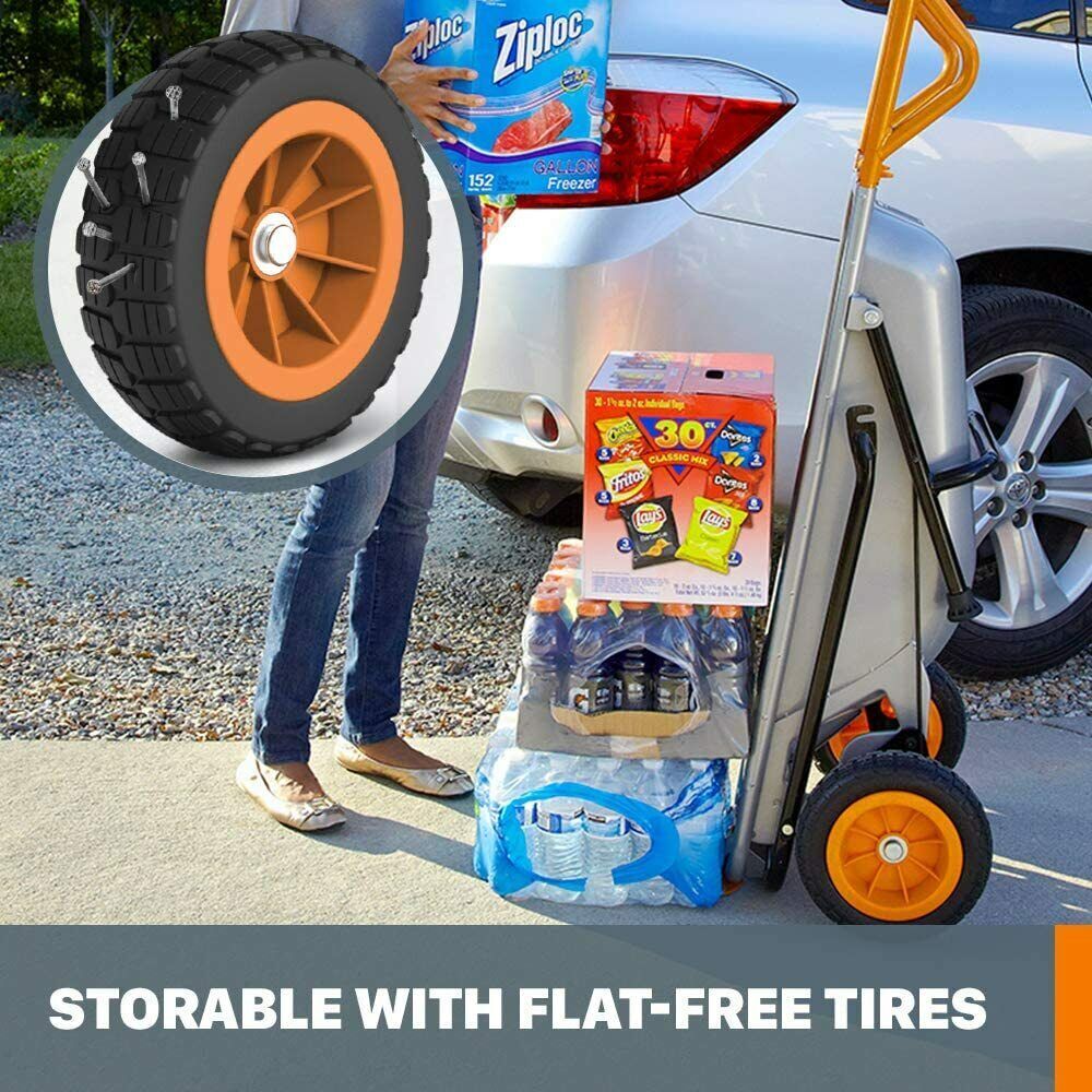 WG050 WORX AeroCart: 8-in-1 All Purpose WheelBarrow Garden Yard Cart