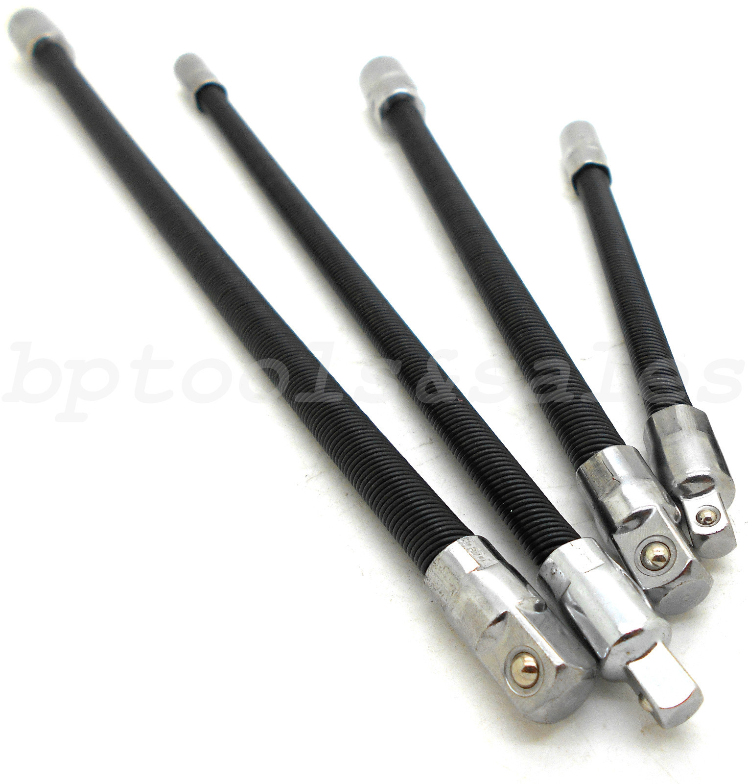 Flexible Extension Bars Long Socket 6" 8" 10" 12" Ratchet Flex 1/4" & 3/8" Drive