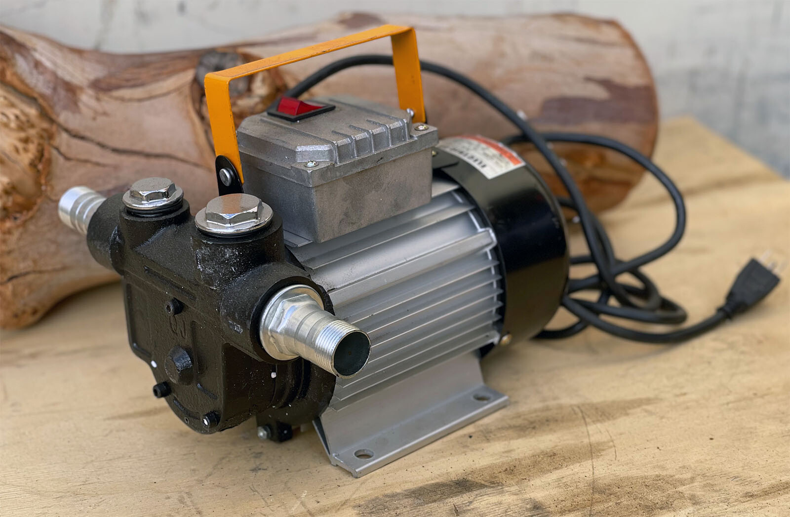 Self Prime 110V AC 16GPM Oil Transfer Pump Fuel Diesel Kerosene Biodiesel Pumps