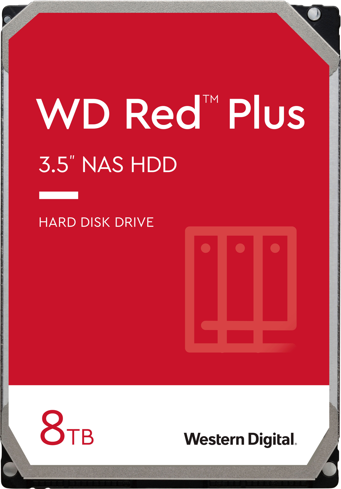 WD - Red Plus 8TB NAS Internal Hard Drive