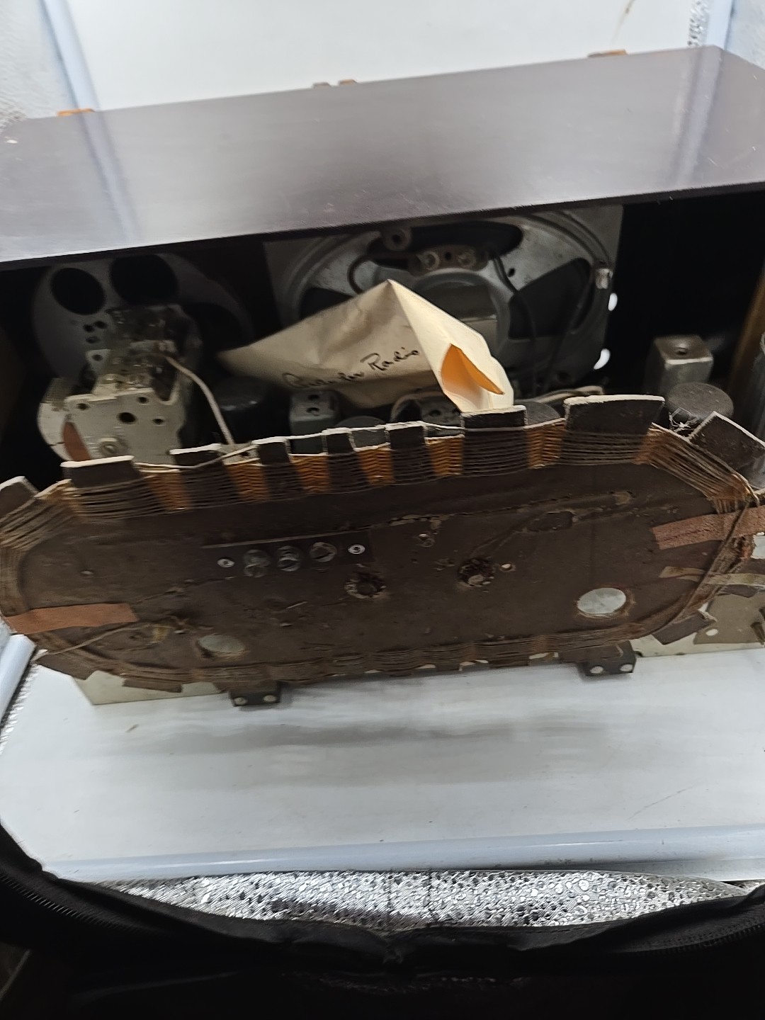 Vintage Emerson Fm Am Tube Radio Model 557 For Parts And Repair