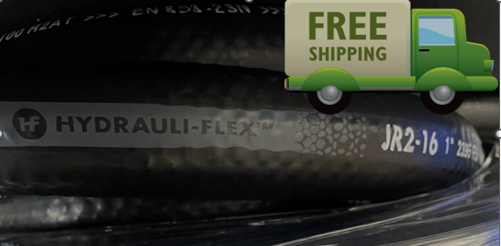 *NEW* 30ft R2-16 1" SAE 100R2AT SN 2 WIRE HYDRAULIC HOSE **FREE SHIPPING**