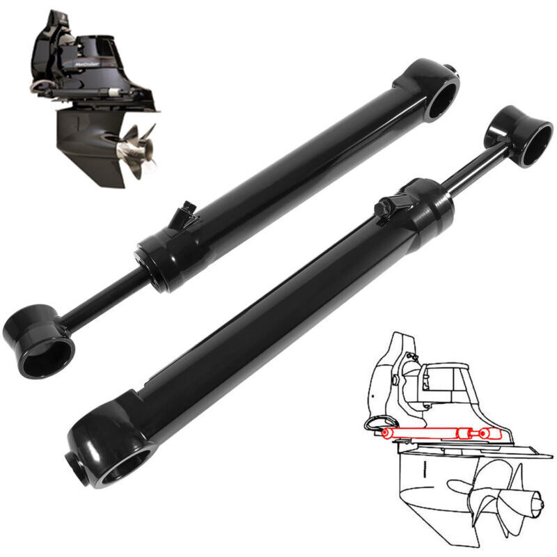 2 Pack Trim Tilt Ram Cylinder Port Starboard for Mercury Bravo 98704A26 98703A26