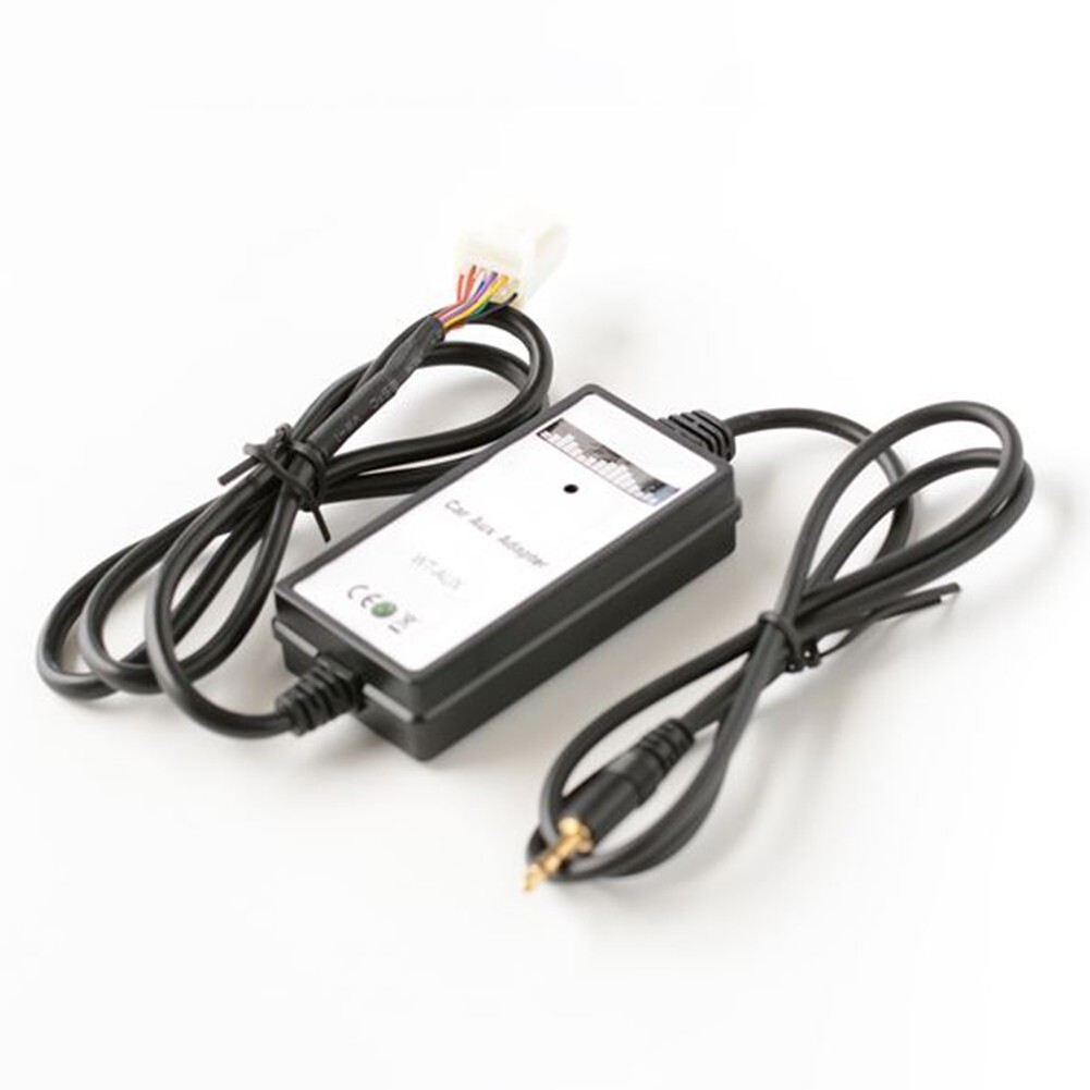 Car Music Interface Adapter Audio 3.5mm AUX Input For Toyota