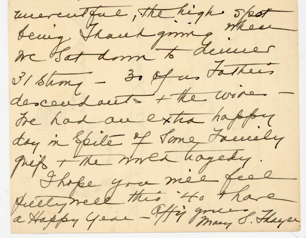 Antique Handwritten Letter 1920s – Mary T.S. Hays to Lucy, Heartfelt Reflections