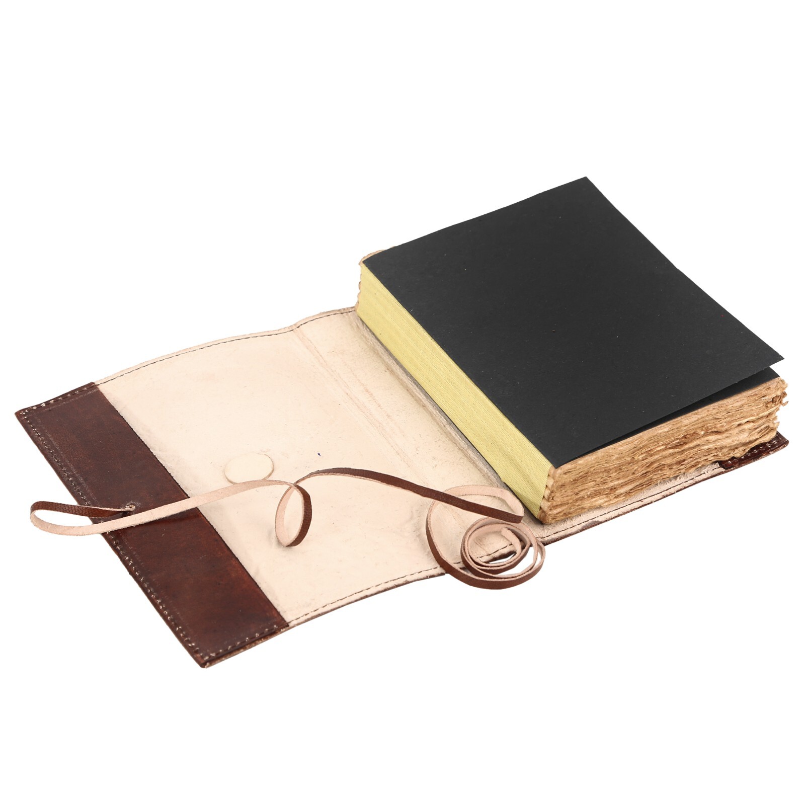 Leather Journal Refillable Lined Paper Tree of Life Handmade writing Notebook