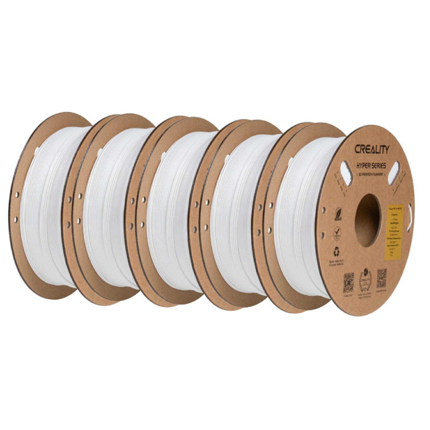 5KG/10KG Creality Hyper PETG Filament Glossy 30-600mm/s High Speed 3D Filament