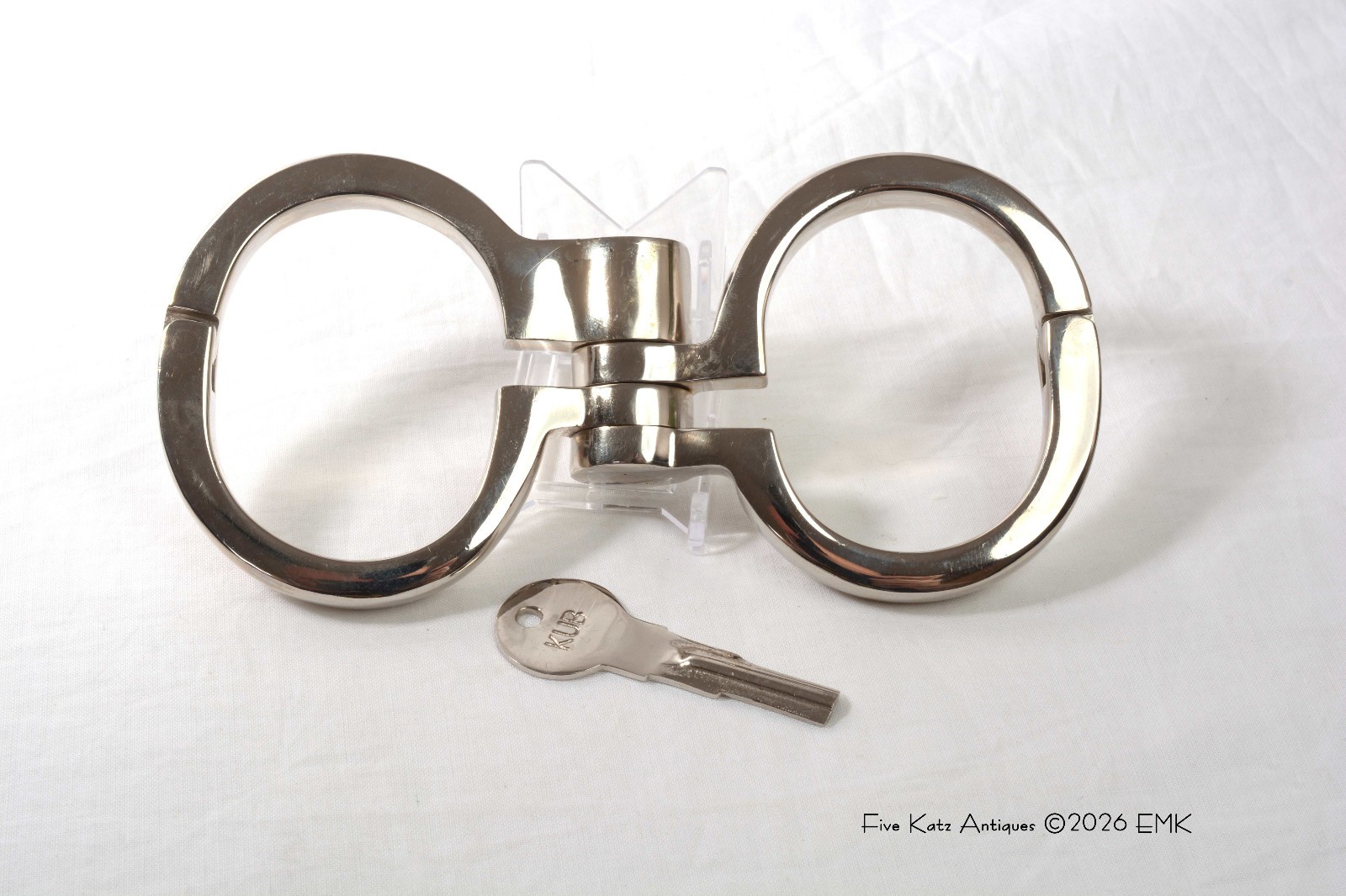 Folding "KUB" Handcuffs/Wrist Restraints - Role Play - Bondage - New Old Stock