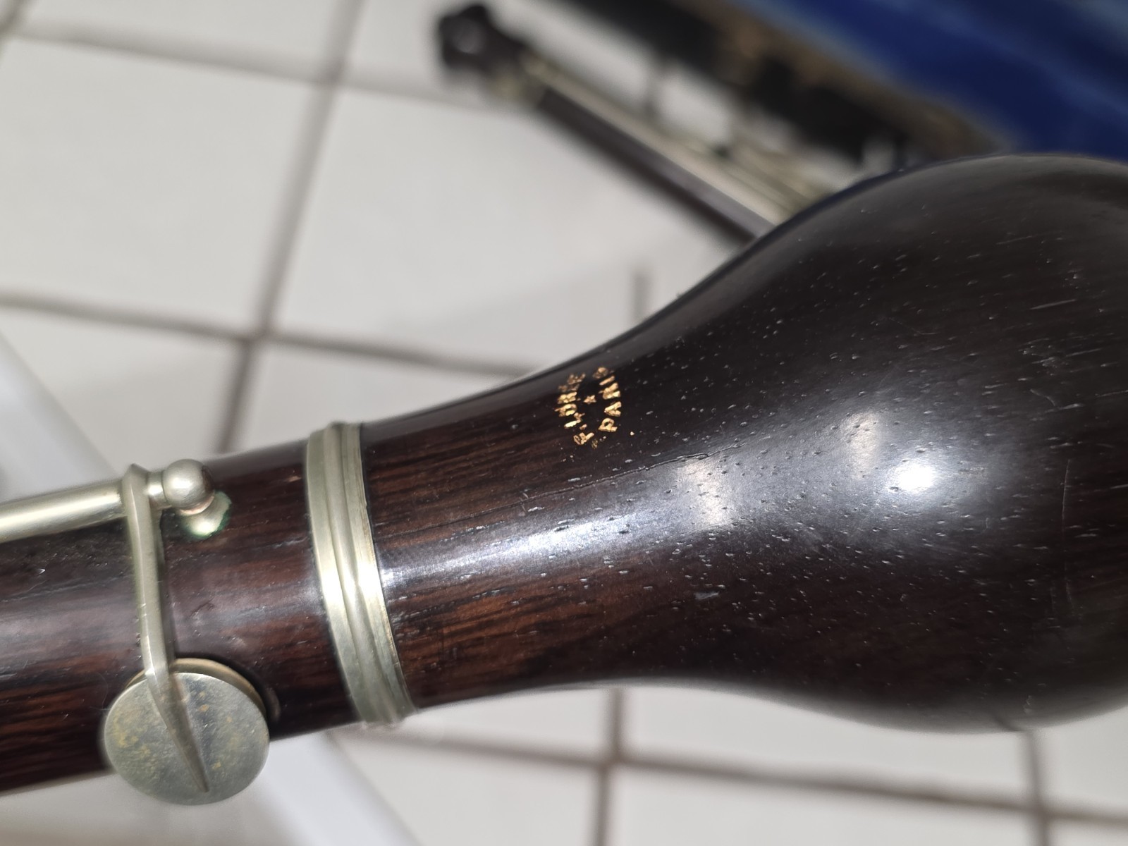 F. Loree English Horn. Triebert System 3 Palisander Wood. No SN Very Early Rare