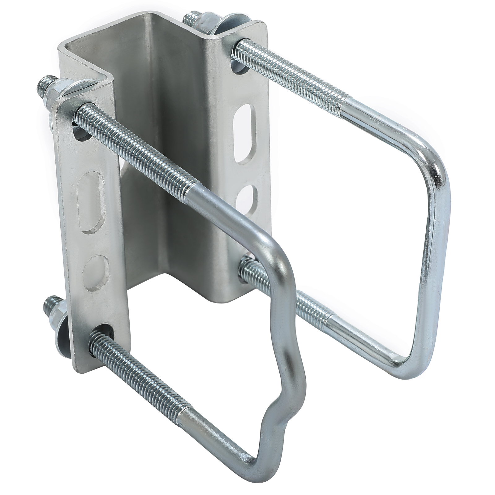 Pair 60" Boat Trailer Zinc-Plated Guide On Post Kit With PVC Poles Covers