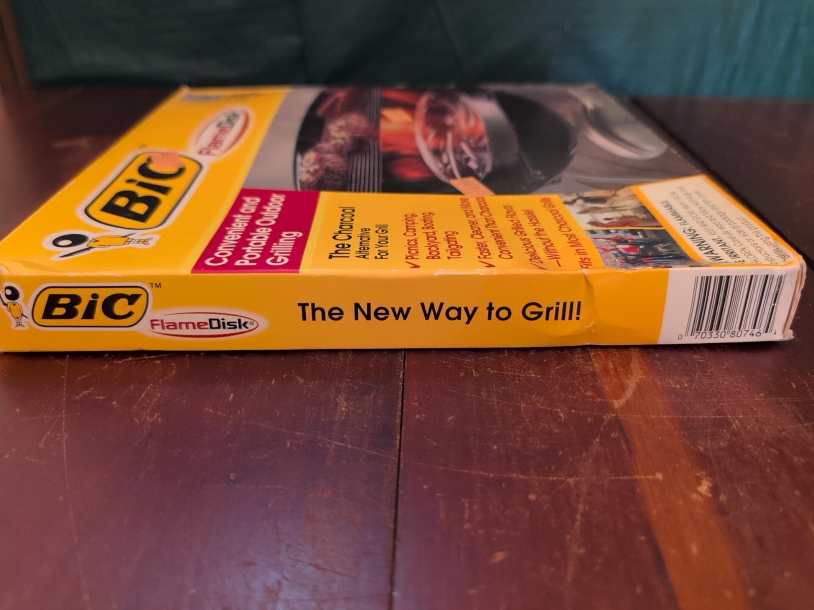 Bic Flame Disk For Portable Outdoor Grilling Charcoal Tailgating Prepper NOS