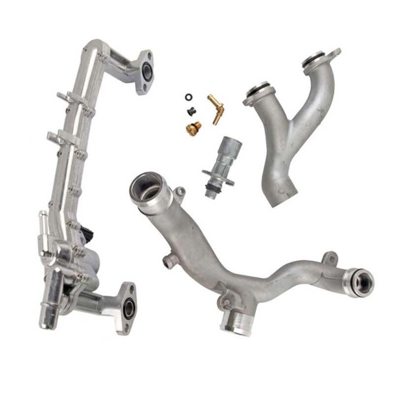 Upgraded Metal Coolant Water Pipe System Kit For Land Rover Jaguar 5.0L