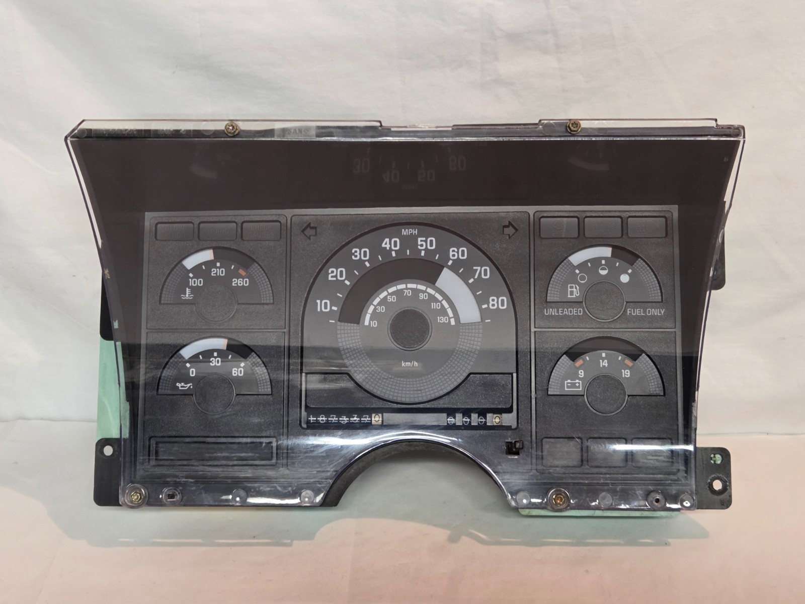 88 89 90 91 C1500 C2500 Chevy GMC Truck Instrument Gauge Cluster Speedo