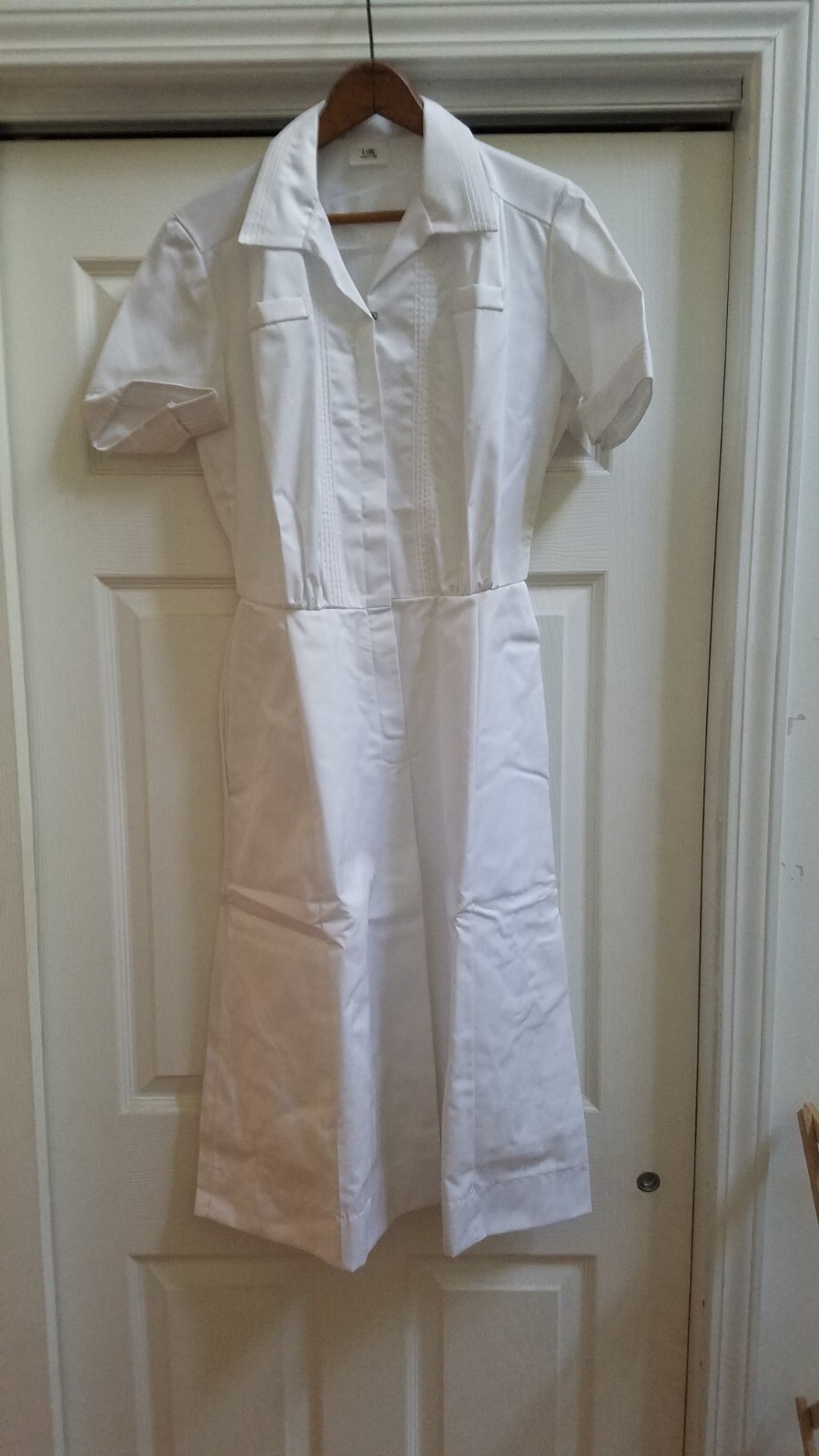 Vintage Womans nurse dress. Military Hospital Uniform Great Halloween costume