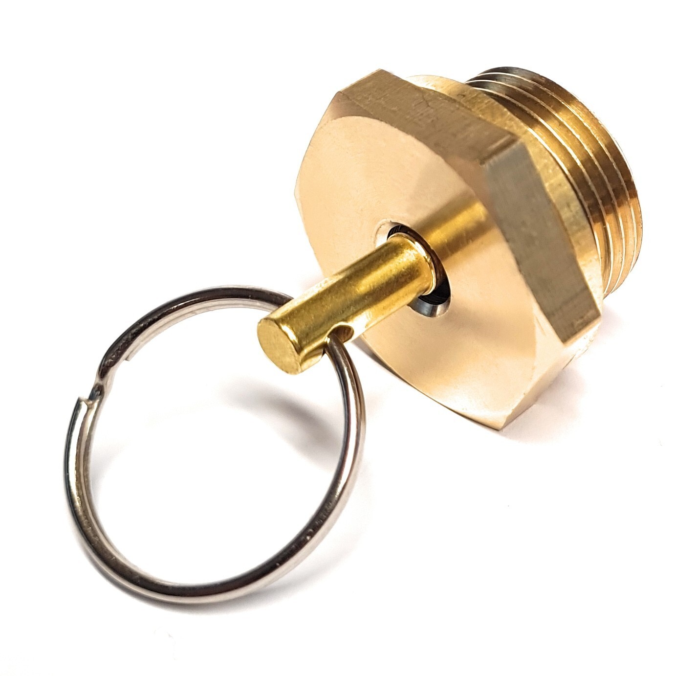 HGV / Truck Air Tank Drain Valve M22 with Captured O Ring - Made in Germany