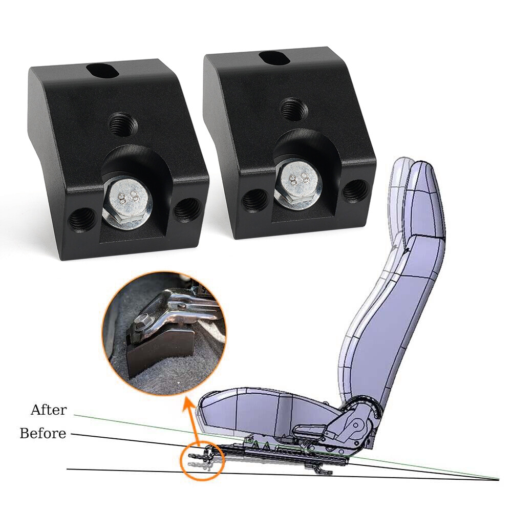 For Tacoma 2005-2022 Front Seat 1.25" Riser Seat Spacers Jacker Lift Kit 4PCS