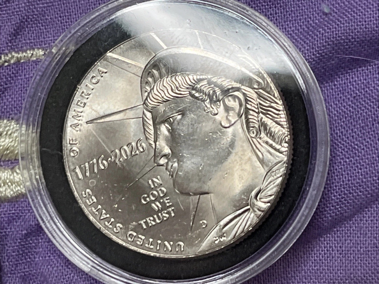 1776-2026 D Liberty Semiquincentennial Half Dollar, UNCIRCULATED, ON HAND.