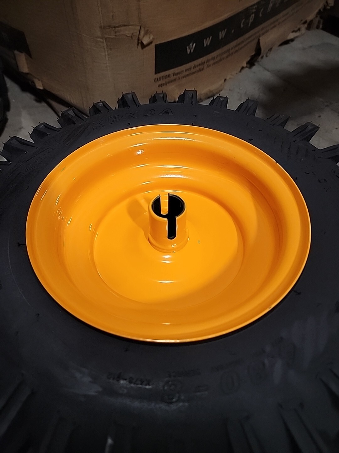 Set of (2) 4.80-8 Husqvarna 2 Ply Tires Wheels Tire Husqvarna Kenda -DK