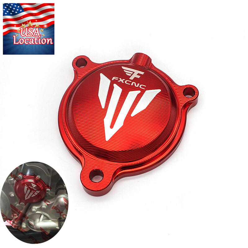 Red Engine Protect Guard Cover Stator For YFM 700 Raptor YFM700R 2007-2020 2018