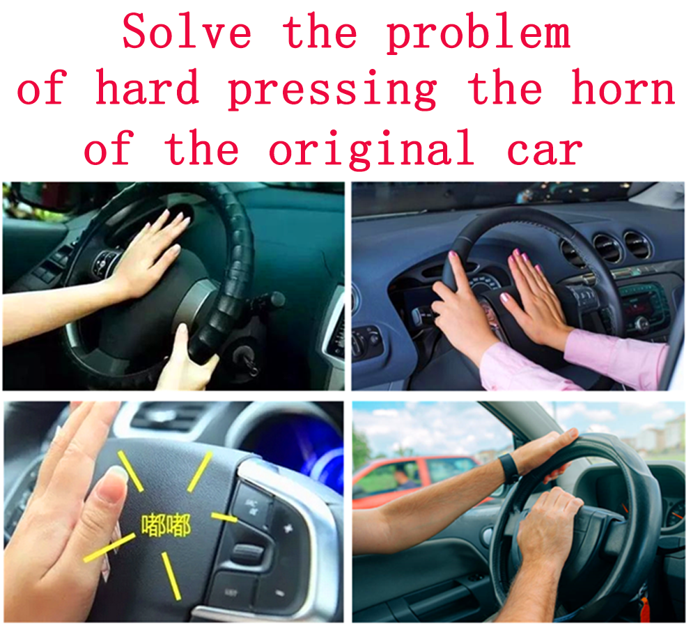 Universal Wireless Horn Button Car Steering Wheel Horn Button Kit 12V Auto Truck
