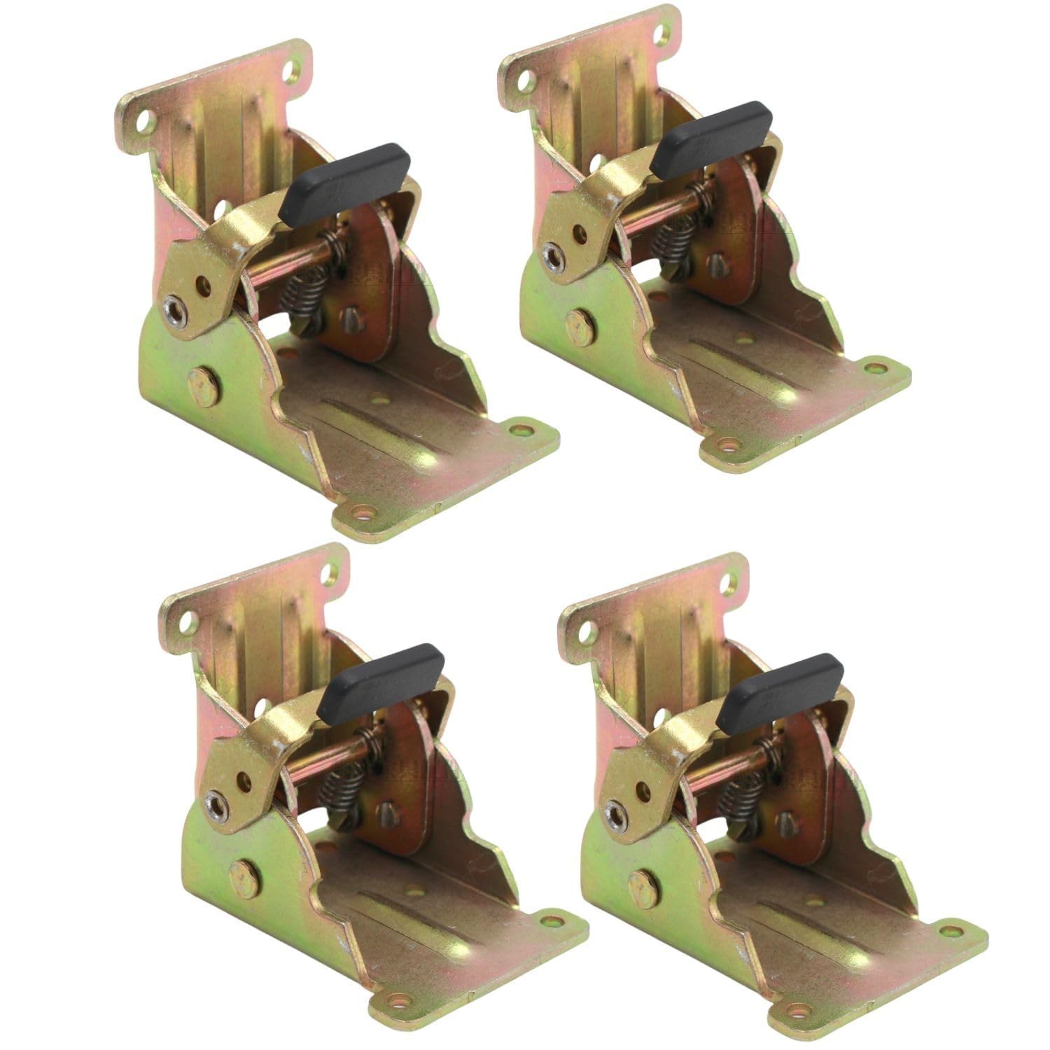 Saim Table Leg Folding Brackets, 4 PCS Foldable self Locking Hinge 90...