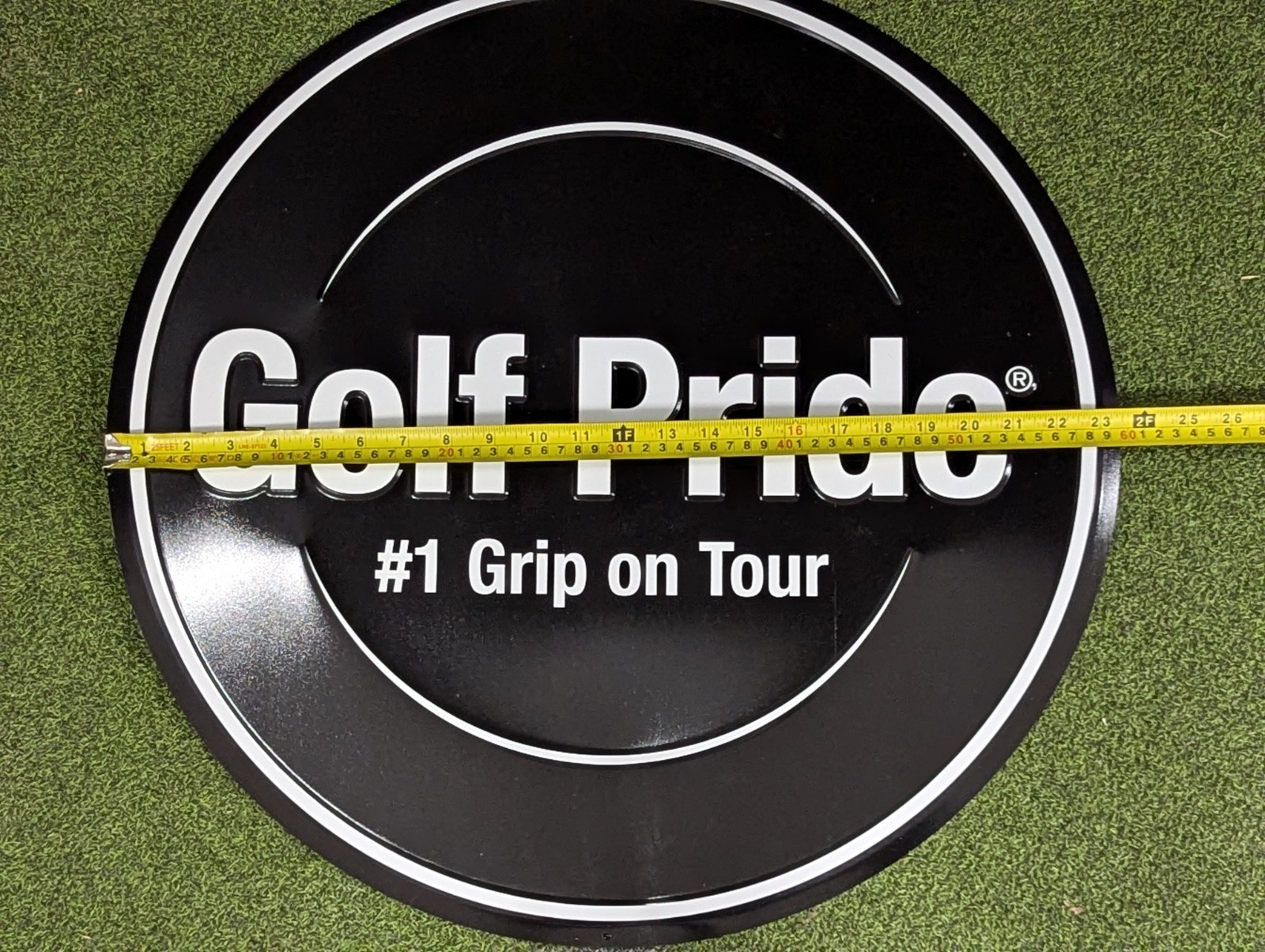 Golf Pride Metal Store Display Sign - Brand New!!