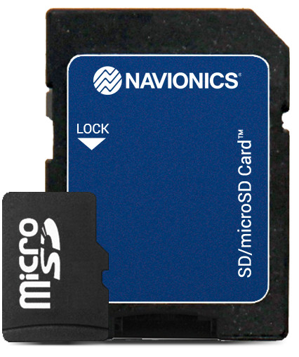2025 Navionics+ Plus microSD+SD Chart Card Maps U.S. East Lakes,Rivers,Coastals