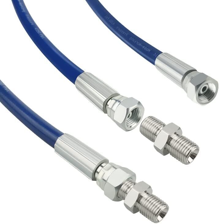 1/2/4 set 50cm Whip Hose Pipe for Airless Paint Sprayers Graco 390/395 / 490/495