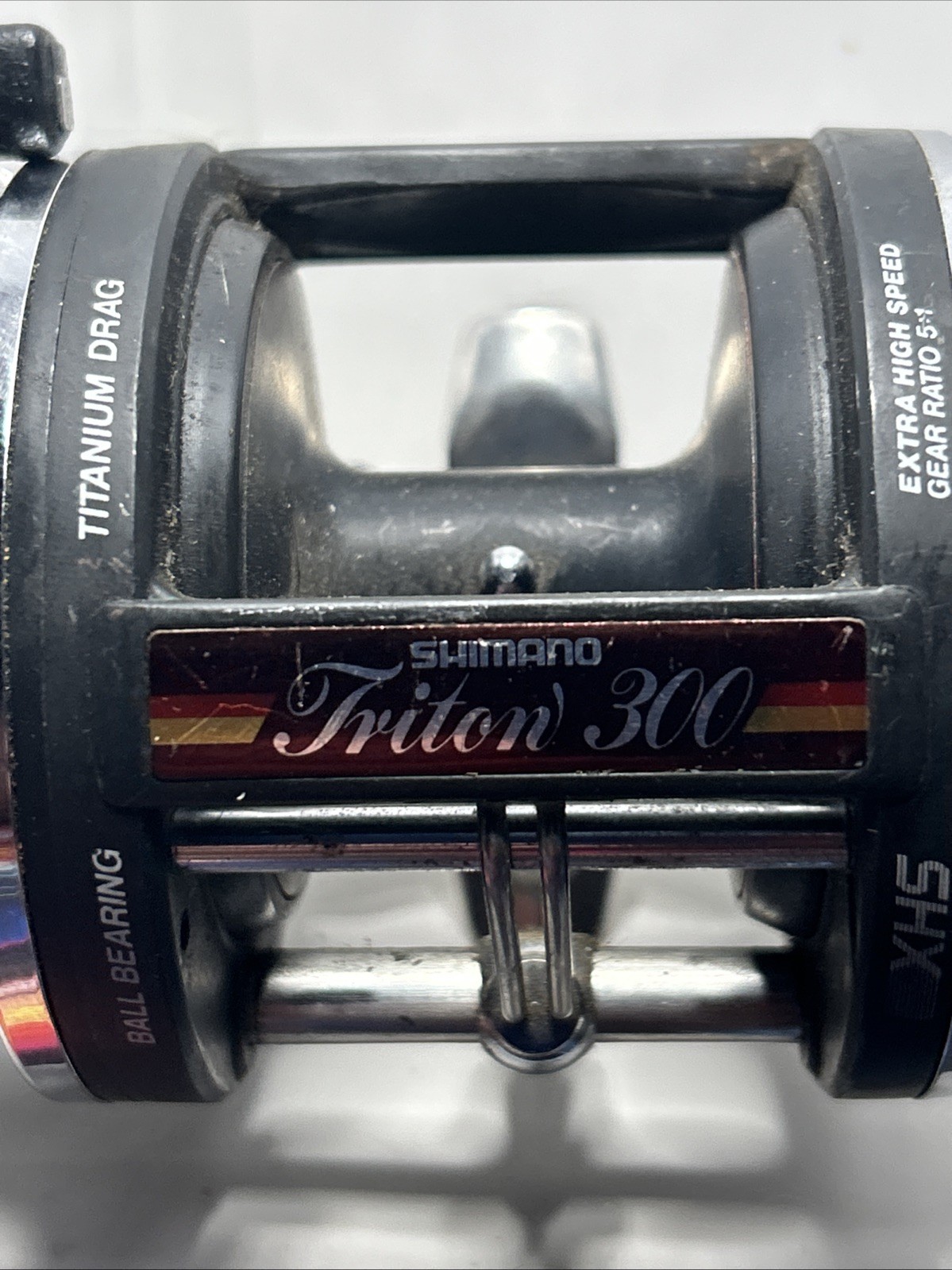 SHIMANO TRITON MAG MARK XHS CASTING CONTROL YO-YO TROLLING FISHING REEL 30/300YD