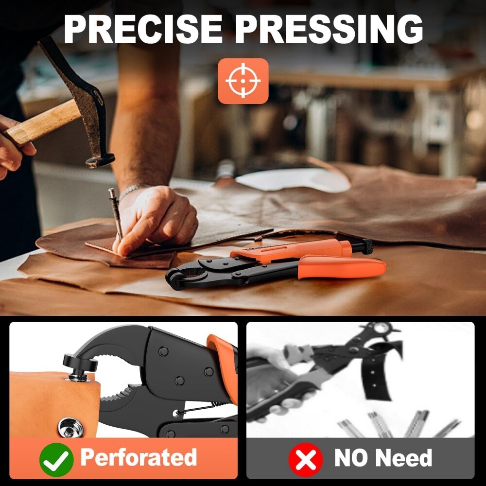 305x Heavy Duty Snap Fastener Tool Kit Boat Cover Metal Snaps Canvas Sewing Tarp