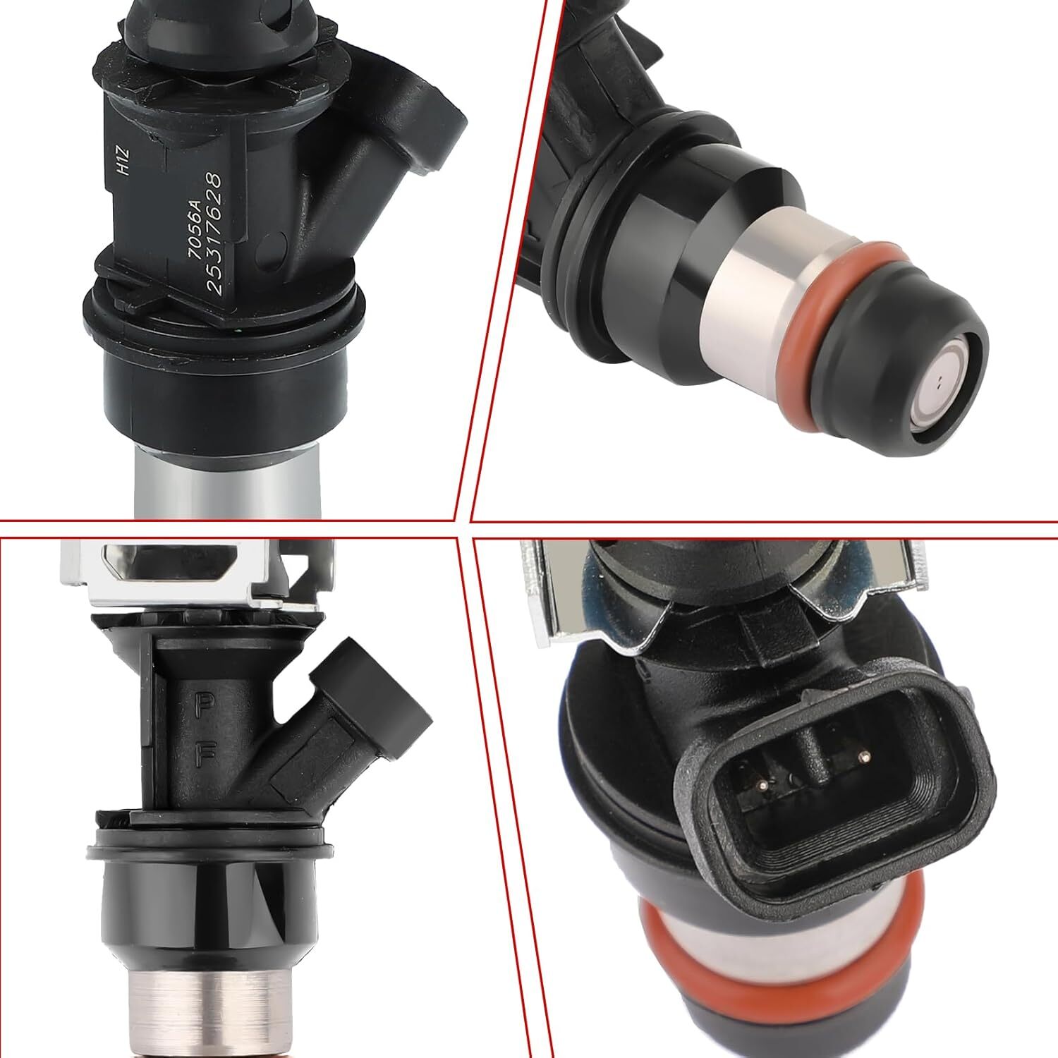 8Pcs Upgrade Fuel Injectors 25317628 For 99-07 Chevy Silverado GMC 4.8/5.3/6.0L