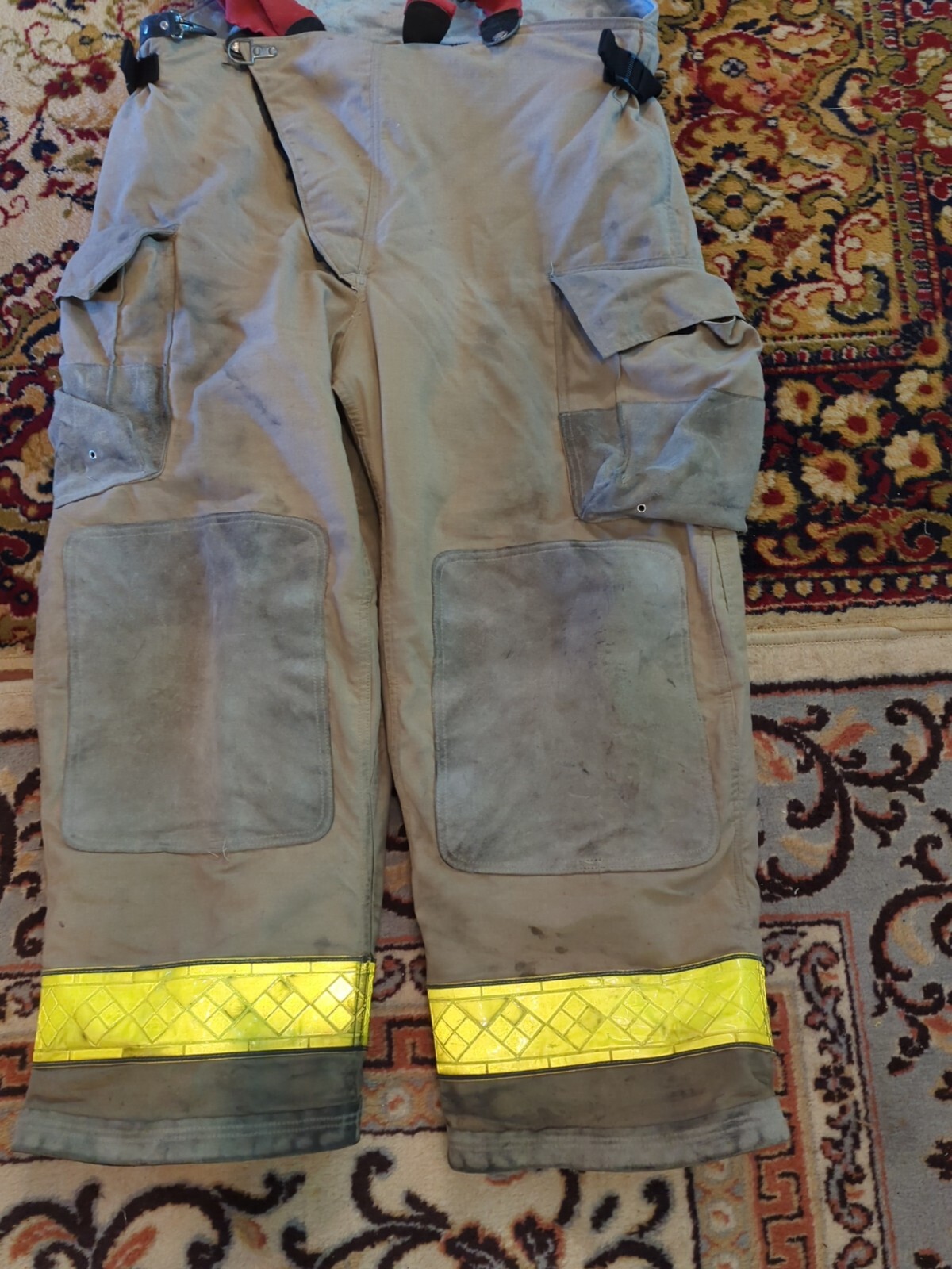 Retired Firefighter Gear Turnout Pants FIRE USED Size 44 X 30 See Pics