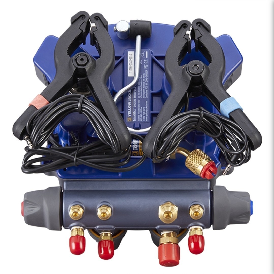 Yellow Jacket 40881 TITANMAX Digital Manifold