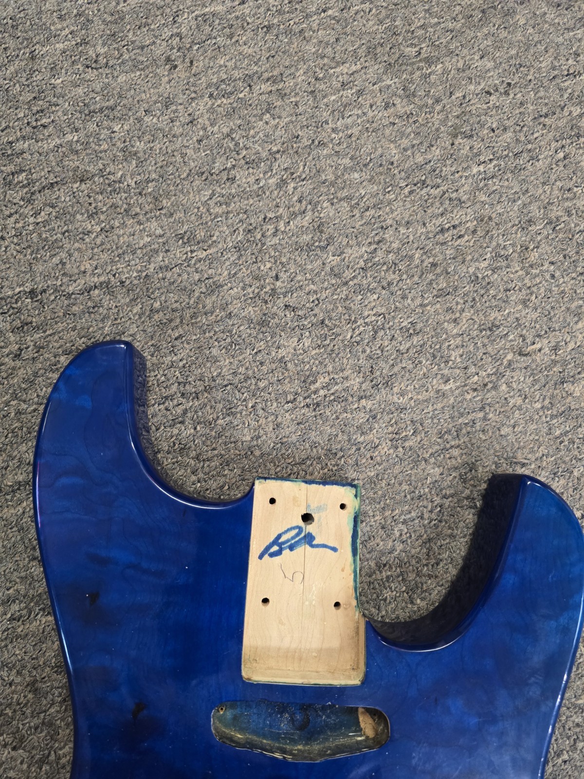 Late 80’s BC Rich Electric Guitar Body St iii USA