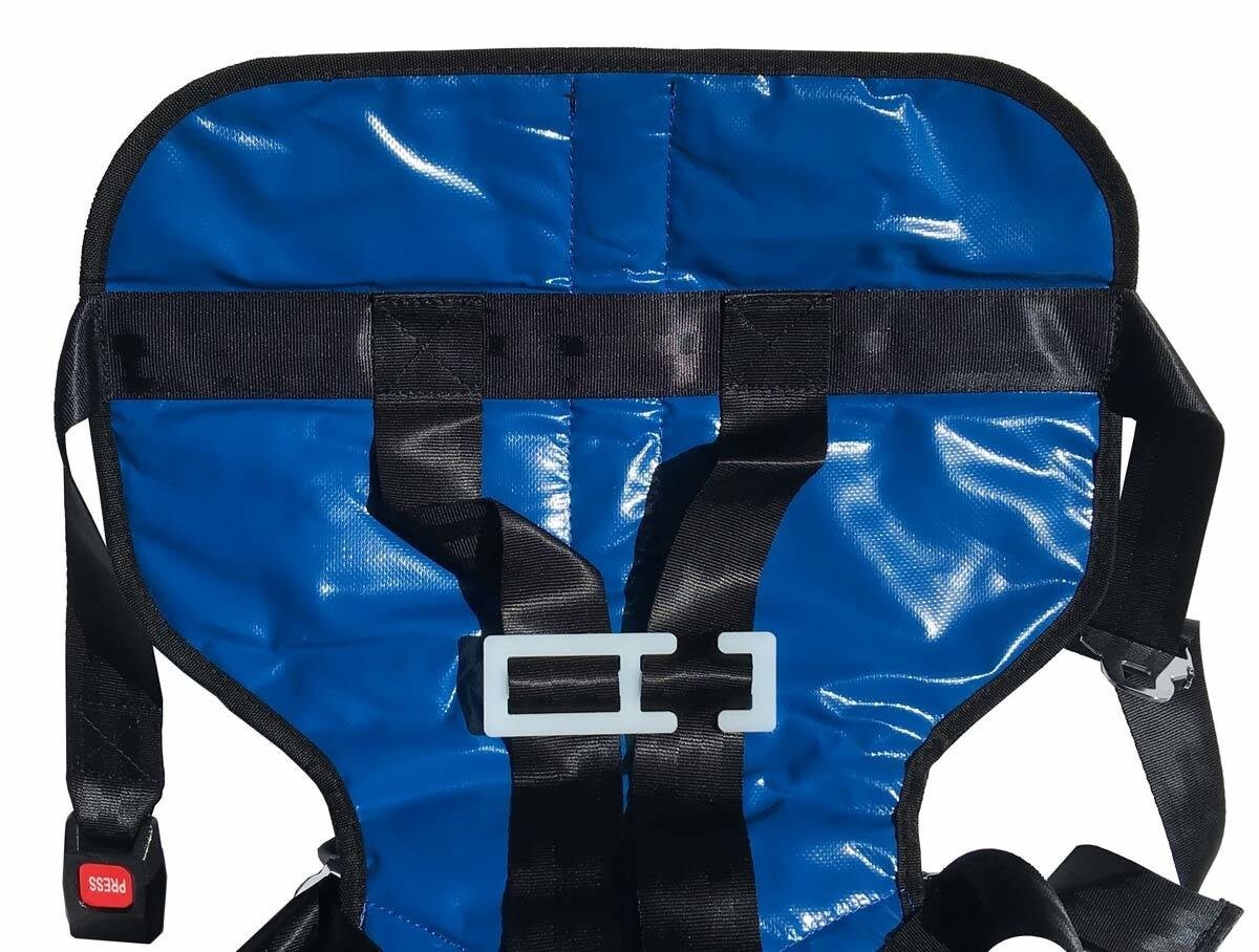 LINE2design Pediatric Restraint Seat - Child Harness Restraint Seat System Blue