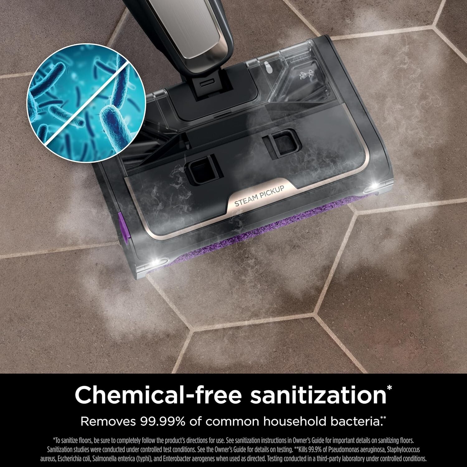 Shark SD201 Steam Pickup 3-in-1 Steam Mop Picks Up Debris Deep Scrubs Cleaner