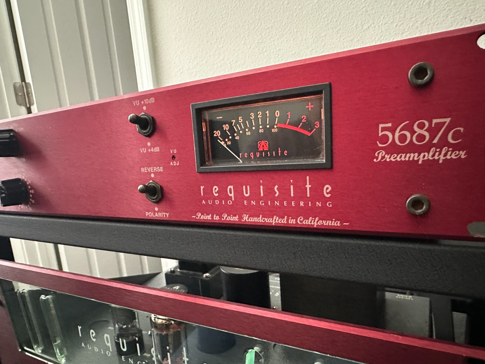 Requisite Audio Engineering 5687C Tube Preamplifier / RTS-4A Tube Power Supply
