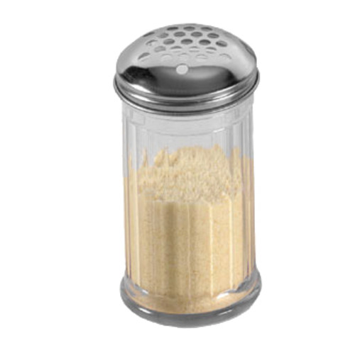 Restaurant Style 12oz Clear Parmesan Cheese Shaker Pizza Pasta Extra Large Holes