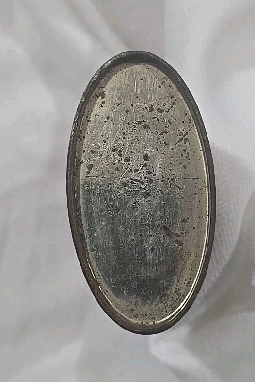 VINTAGE ADVERTISING AIR FLOAT TALCUM POWDER TIN TALC Rare