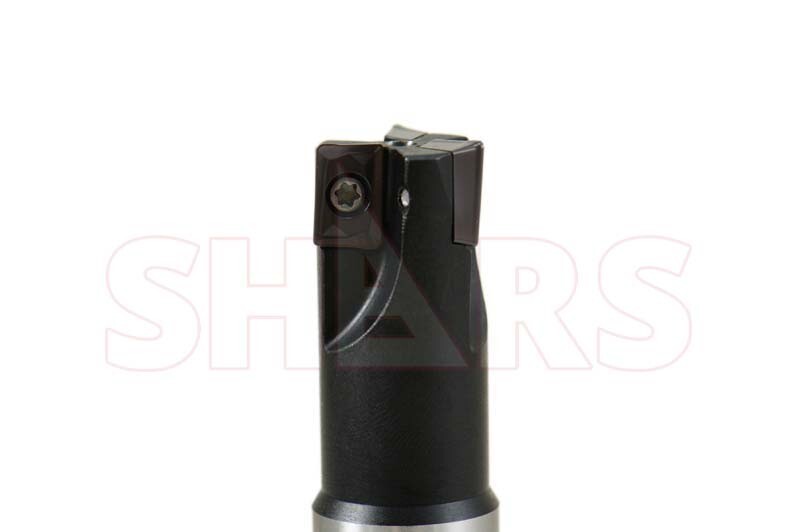 CNC 3/4" 3 FL 90° Indexable End Mill APMT Insert W/Certificate save $132.05 ![