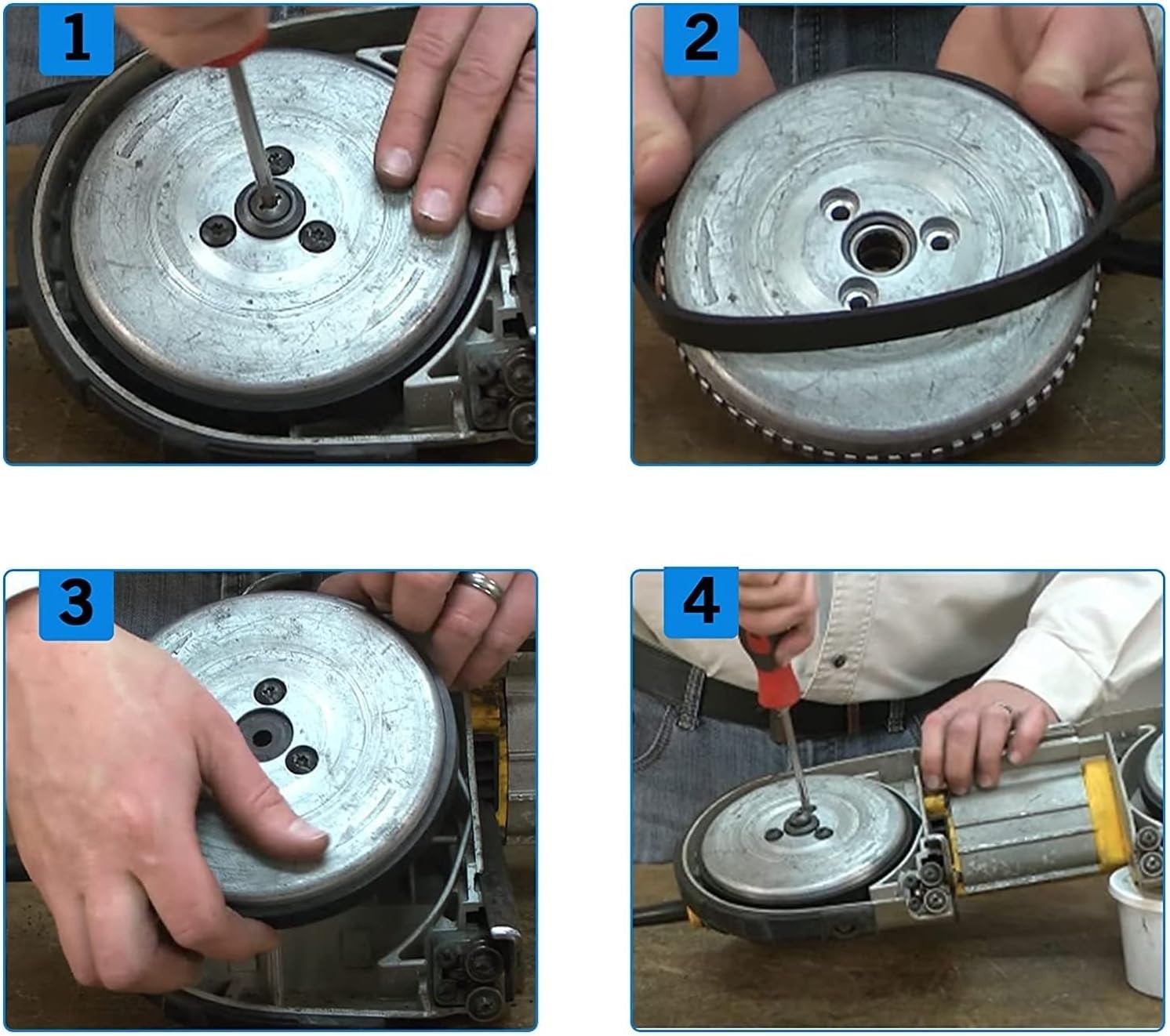 Dewalt 650721-00 Replacement Band Saw Tires DCS374 DWM120 (2 Pack)