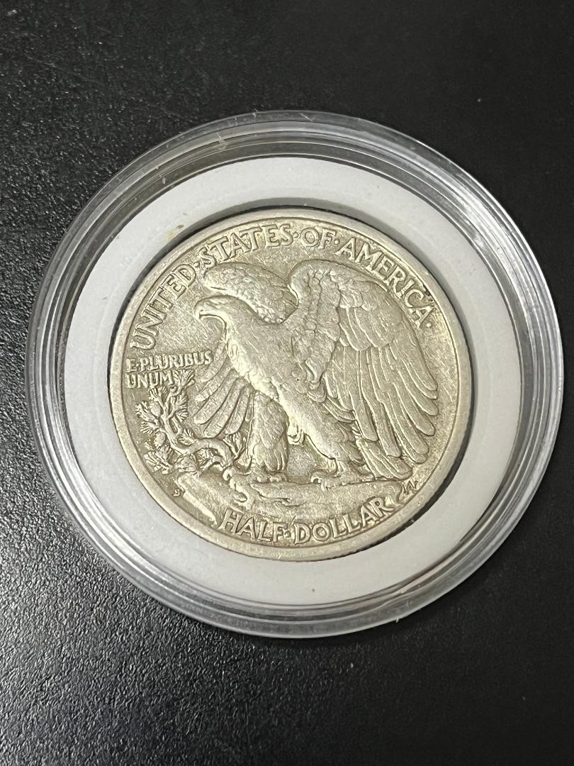 1940 S Walking Liberty Silver Half Dollar