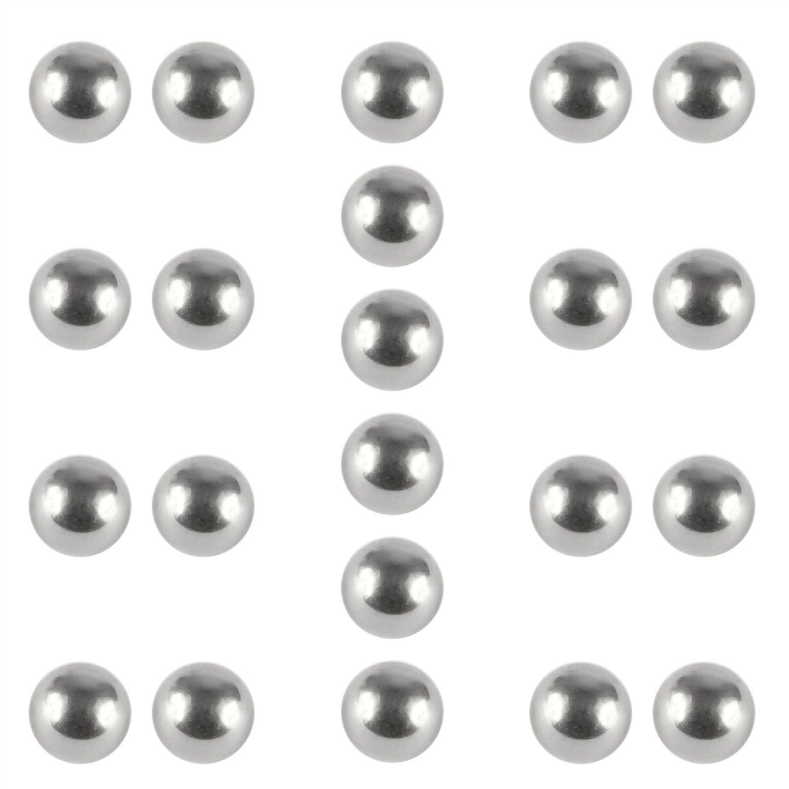 Upper Fork Steering Ball Bearings 3/16 For Yamaha 93503-16010-00 93503-16003-00