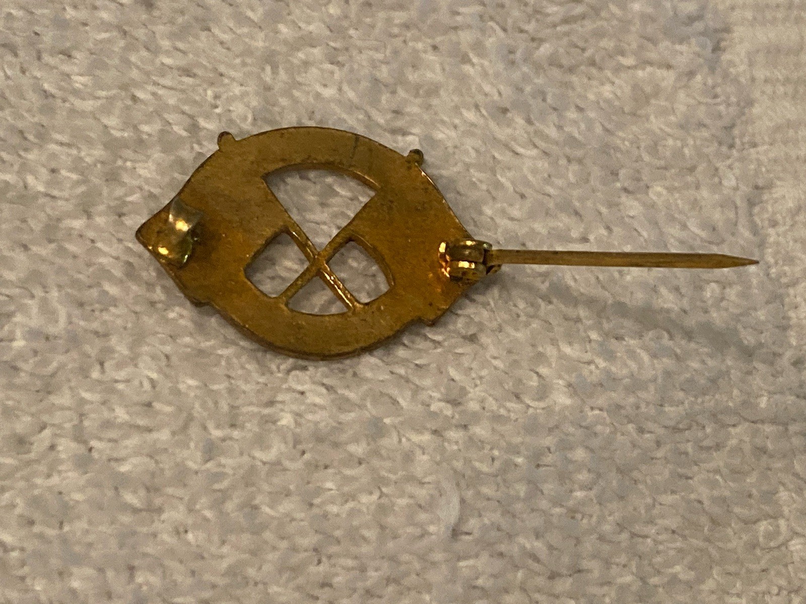 WWI US “Son in Service” Blue Star Over There Pin