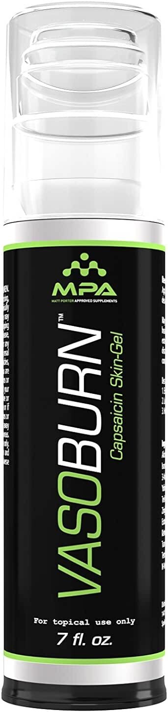 MPA VasoBurn Fat Burner Gel - 7oz Topical Fat Burner **NEW** **FREE SHIPPING!**