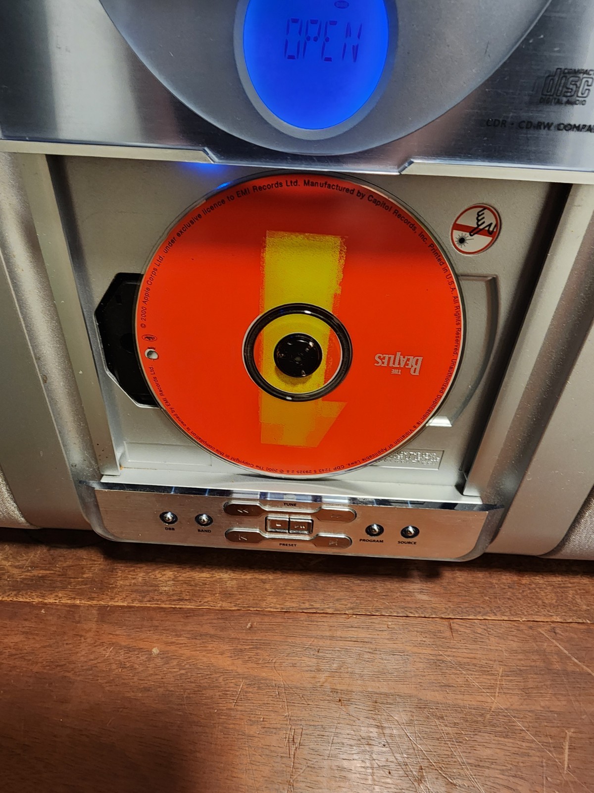 Philips Micro System MC235/37 CD Player AM/FM Radio Stereo No Remote